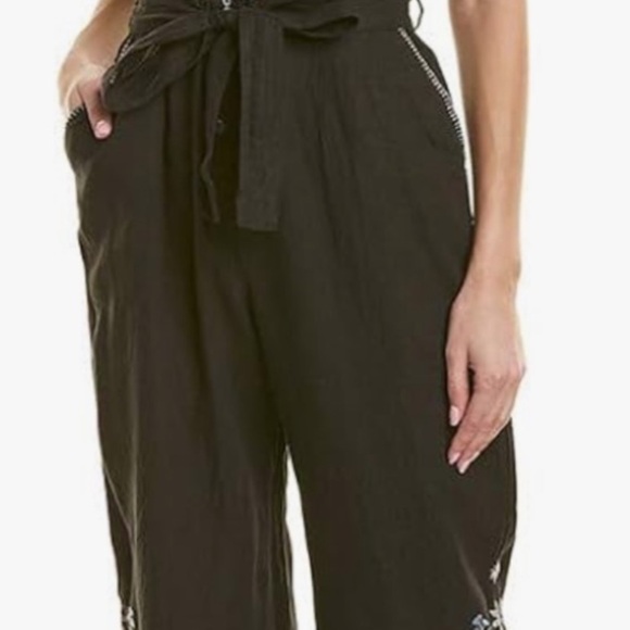 Johnny Was Bohemian LA Stevie Linen jumpsuit - Picture 2 of 14